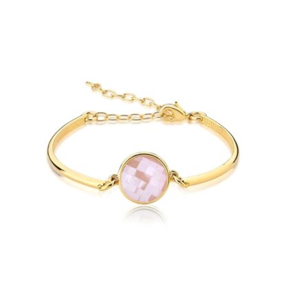 Pulseira Quartzo rosa